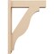 Ekena Millwork 5 1/2-in W x 20-in D x 28-in H Funston Block Rough Cedar Woodgrain TimberThane Outlooker, Primed Tan OUTUR055X20X28FST44RCPR - alternate 2